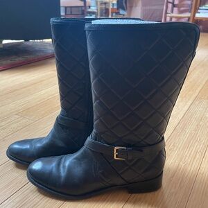 Talbots short black boots, size 9, worn once.